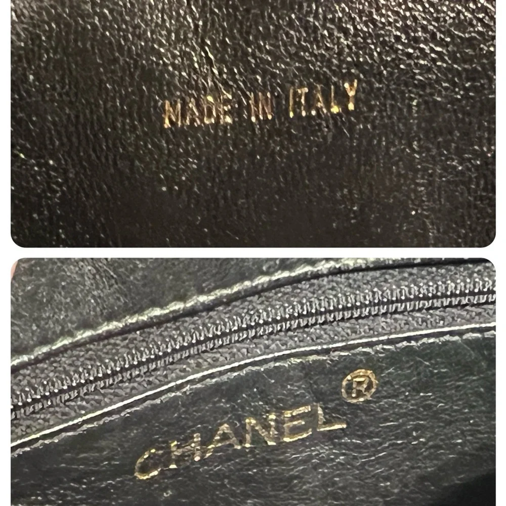 Chanel Patent Leather Crossbody messenger camera bag second hand - Picture 13 of 17